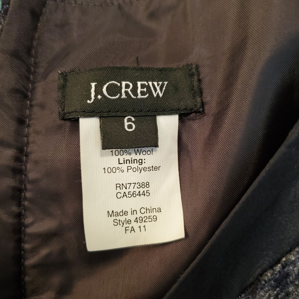 J.Crew Wool Sheath Dress - Picture 4 of 8